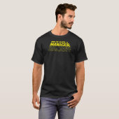 T-shirt Espace du Gestionnaire d'événements rétroside (Devant entier)