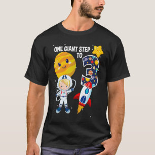 T-shirt Espace Extérieur 3 Ans 3E Anniversaire Espace De F