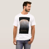 T-shirt Espace Extérieur, Cosmos, Système Solaire, Lune Eu (Devant entier)