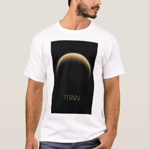 T-shirt Espace Extérieur, Cosmos, Système Solaire, Titan L