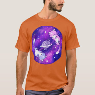 T-shirt Espace extra-atmosphérique Chat Kitty Astronaut Vi