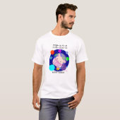 T-shirt Espace extra-atmosphérique d'auriculaire de (Devant entier)