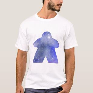 T-shirt Espace extra-atmosphérique en bleu