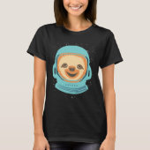 T-shirt Espace extra-atmosphérique Nap Sloth Lazy 14 (Devant)
