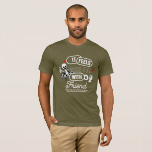 T-shirt Espace Galactique Amis (Lumière)   Hommes à manche