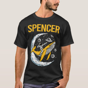 T-shirt Espace heureux - Nom Spencer