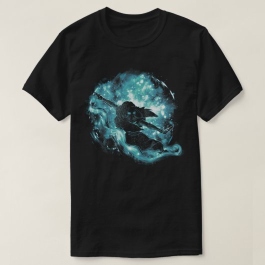 T-shirt espace liquide (Design devant)