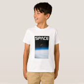 T-shirt Espace (Lune) (Devant entier)