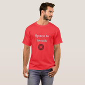 T-shirt Espace pour Respirer (Devant entier)