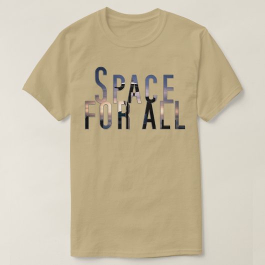 T-shirt Espace pour tous (Design devant)