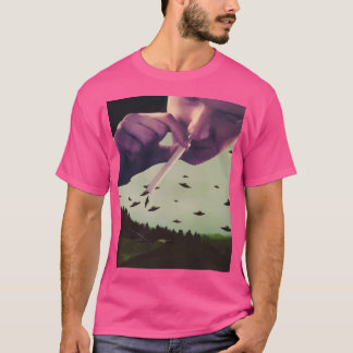 T-shirt Espace rond