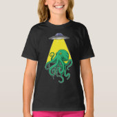 T-shirt Espace Spatial Octopus (Devant)