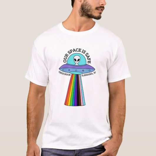 T-shirt Espace Sûr (Devant)
