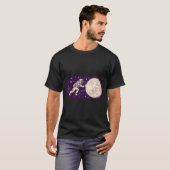 T-shirt Espace sur (Devant entier)