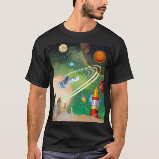 T-shirt Espace (version 3) (Devant)