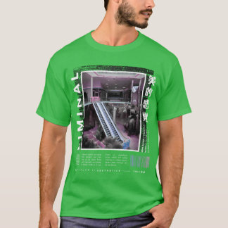 T-shirt Espaces liminaires esthétique vaporwave kawaii pas