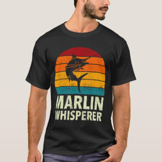T-shirt Espadon Bleu Marlin Chuchoteur Sport Pêche en Mer