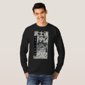 T-shirt Espadons japonais Samurai Bushido Code Guerrier (Devant entier)