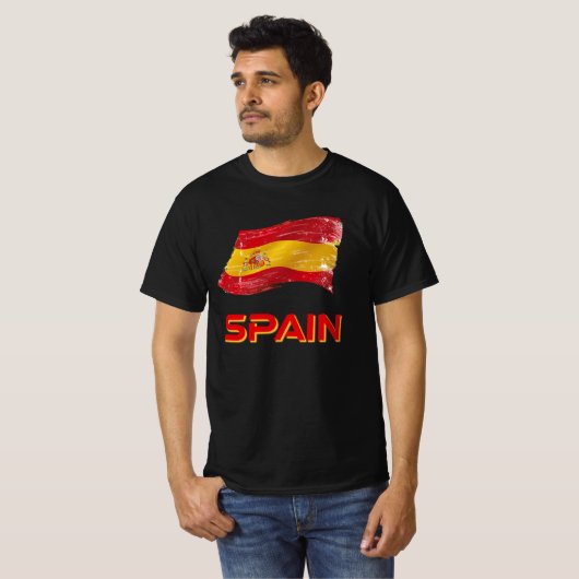 T-shirt Espagne (Devant entier)