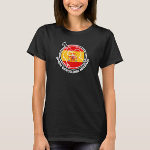 T-shirt Espagne Barcelone LDS Mission Fière Mormon Mission