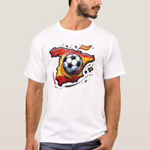 T-shirt Espagne blanc. 03