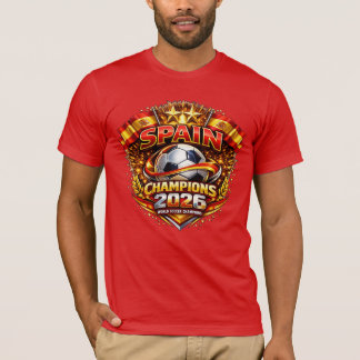 T-shirt Espagne Champions 2026