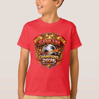 T-shirt Espagne Champions 2026