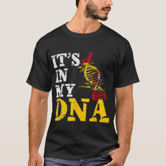 T-shirt Espagne dans mon ADN drapeau espagnol España