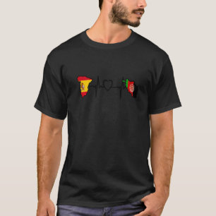 T-shirt Espagne Drapeau Afghanistan Espagnol Afghan Rythme