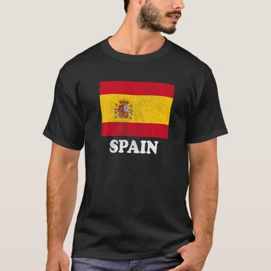 T-shirt Espagne Drapeau espagnol Fierté (Devant)