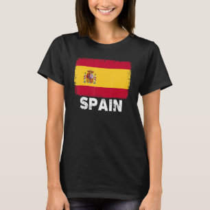 T-shirt Espagne Drapeau Soutien Espagnol Femmes Hommes