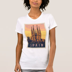 T-shirt Espagne   Familia Sagrada