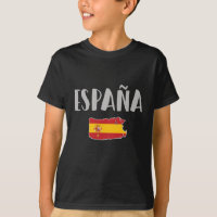Espagne Football Fan Shirt Drapeau