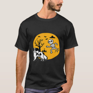 T-shirt Espagne Halloween Costume Funny Skeleton Bone For