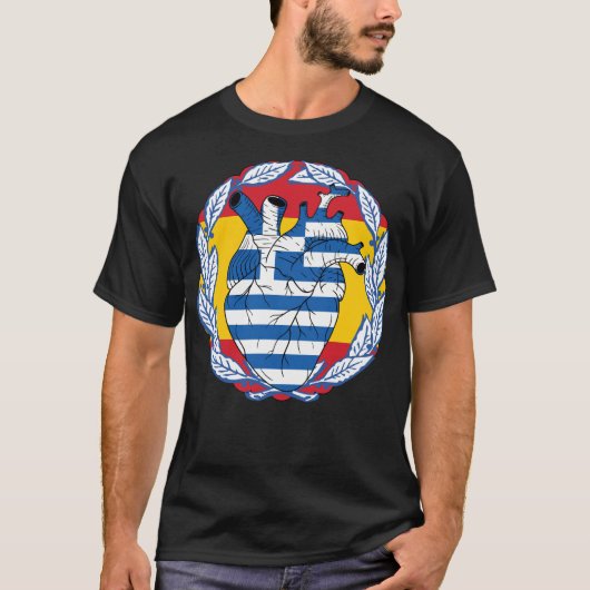 T-shirt Espagne Indépendance grecque Grèce (Devant)