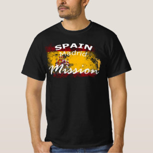 T-shirt Espagne Madrid Mormon LDS Mission
