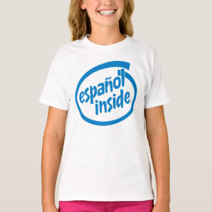 T-shirt Espagnol à l'intérieur