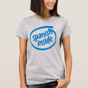 T-shirt Espagnol à l'intérieur