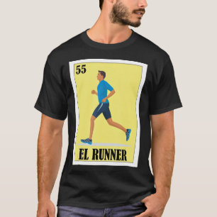T-shirt Espagnol coureur de loterie cadeau Mexicain El Run