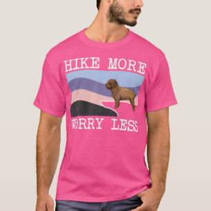 T-shirt Espagnol Hike Chien D'Eau Plus Inquiète Moins Marc