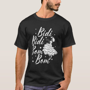 T-shirt Espagnol Latina Mexicaine Cumbia Dance Bidi Bidi