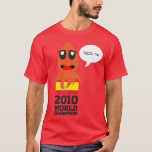 T-shirt España Campeón del Mundo