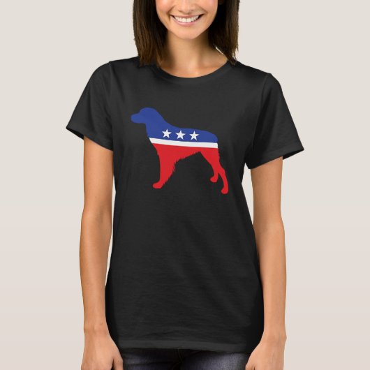 T-shirt Espanol Breton Dog Political Symbol Election Masc (Devant)
