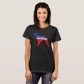 T-shirt Espanol Breton Dog Political Symbol Election Masc (Devant entier)