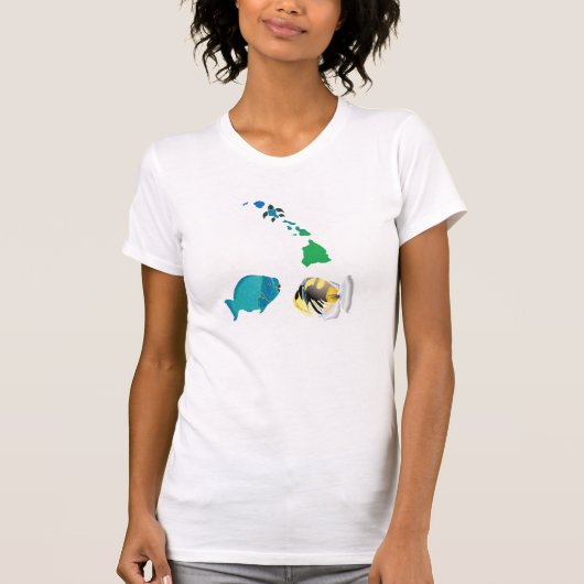 T-shirt Espèce marine d'Hawaï (Devant)