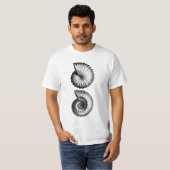 T-shirt Espèces d'ammonites (Devant entier)