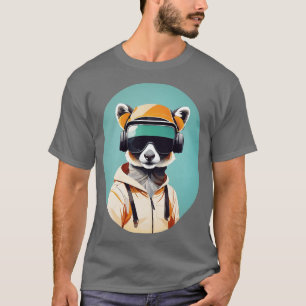T-shirt Espèces en voie de disparition Indri Lemur Ranger