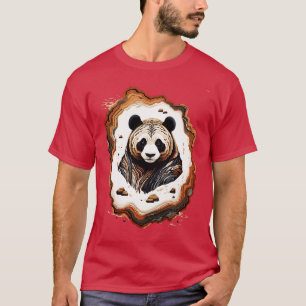 T-shirt Espèces en voie de disparition Panda Bear Mitchell