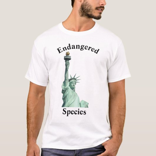 T-shirt Espèces menacées (Devant)