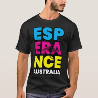 T-shirt Esperance Australia West Australian Town Colorée